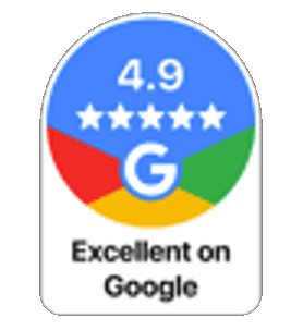 Rated 4.9 out of 5, excellent on Google